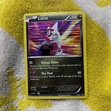 Pokémon Latias Holo Rare Dragon Vault 9/20 - Basic, 100 HP, 2012, English