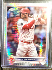 2022 Topps Chrome - Bryce Harper #220 Prism Refractor