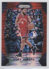2017-18 Panini Prizm Red Pulsar Prizm 21/25 Cory Joseph #222 1l2