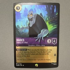 Disney Hades-Looking for a Deal Regular Card 56/204 Lorcana TCG Hercules