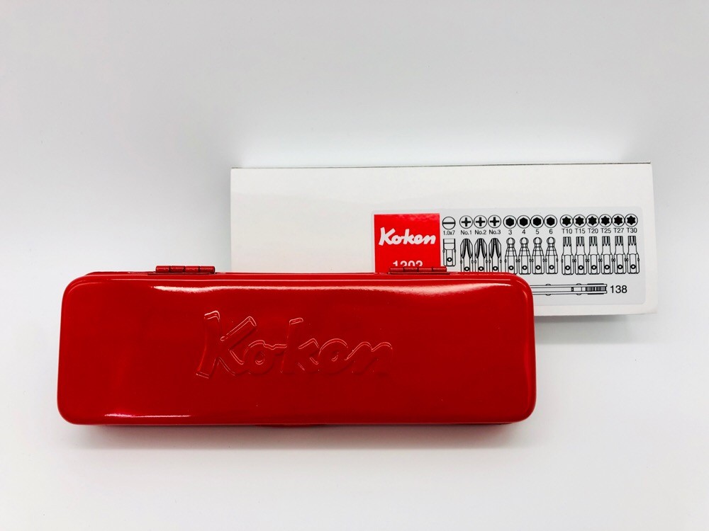 Набор гаечных ключей с трещоткой Ko-Ken, 15 шт., 1202, Япония, Yamashita