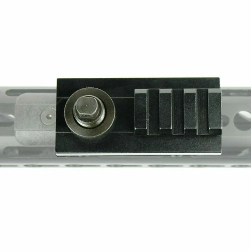 3 Slots Tactical Aluminum Rifle Sling Swivel Stud To Picatinny Rail Bipod Mount - Picture 7 of 22