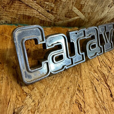 Chevy Van Caravan Emblem 78 79 80 81 82 G10 G20 G30 Chevrolet