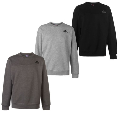 Lonsdale Men's Pullover Sweatshirt Sweater S M L XL 2XL 3XL XXXL New