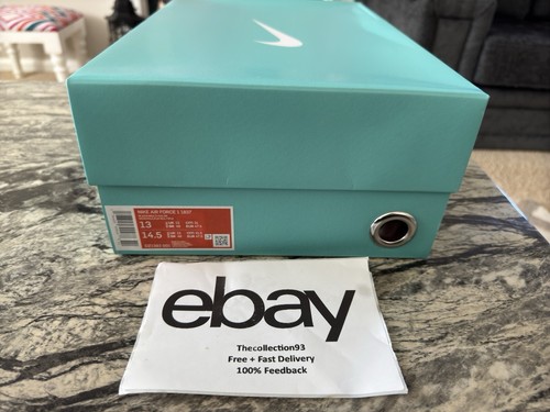 Nike Air Force 1 x Tiffany & Co - UK12 - Totalmente Nuevas ✅ - Imagen 22 de 24
