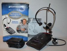 Plantronic S11 System Over-The-Head Telephone Headset Noise Cancel Microphone