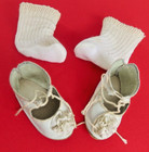 Paire De Chaussures Miniatures Pour Poupées Anciennes – Marque Alart – État D'usage