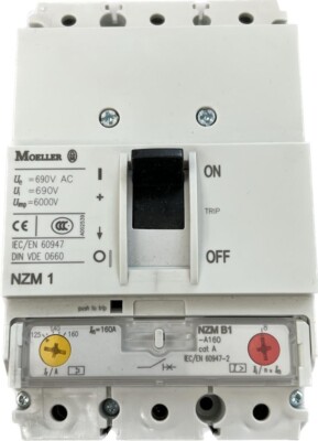 Moeller NZM B1 A-160 Leistungsschalter 3p Anlagen/Kabelschutz