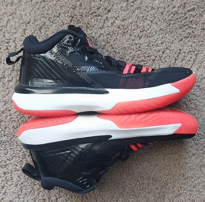 Air Jordan Zion 1 GS Bloodline Shoe Black 5.5Y