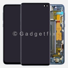 For Samsung Galaxy S8 S9 S10 Plus S10E OLED Display Touch Screen Digitizer Frame