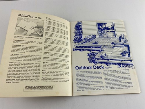 Housekit For The 80's Magazine - 5 Easy To Do It Yourself Projects, Deck, Patio - Imagen 2 de 7