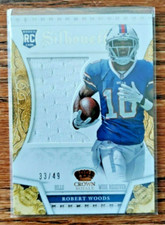 2013 Panini Crown Royale  Silhouettes 33/49 Robert Woods #31 Rookie RC
