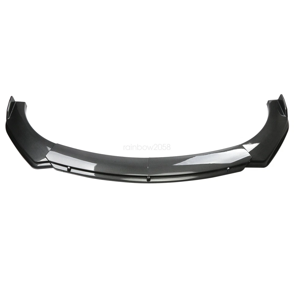Front Bumper Lip Carbon Style 86.6" Side Skirts For Saab 900 SE — 第 4/4 张图片