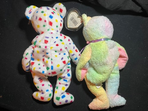 LOTE DE OSOS TY BEANIE BABY TY2K & GROOVY NUEVO CON ETIQUETAS - Imagen 2 de 2