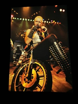 Photographie De Judas Priest Kerrang Originale Transparence Circa Années 1990 - Photo 1/4