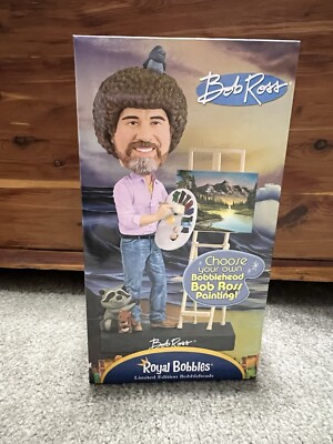 Royal Bobbles - Limited Edition Bobblehead | Bob Ross - New