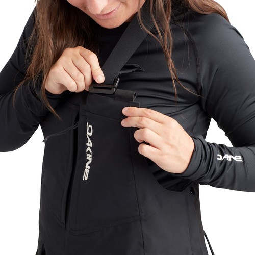 Dakine Women's Reach 20K Bib Shell Snowboard Pants Large Black New - Picture 3 of 7