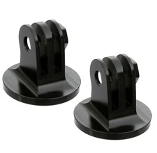2 Pcs CNC Aluminum Metal Tripod Mount for Gopro Hero8 Hero7  Black "US Seller