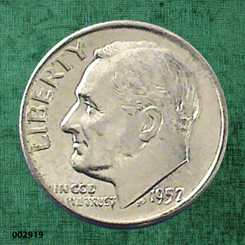 1957-D Roosevelt Dime (Brilliant & Uncirculated)