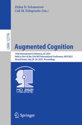 Thumbnail - Augmented Cognition 15th International Conference, Ac 2021, Held As