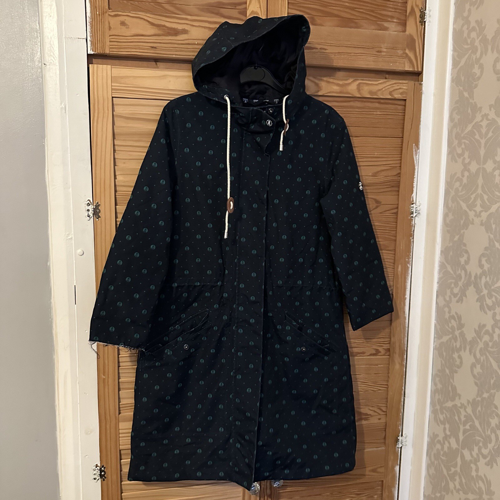 Barbour black patterned jacket - image 1