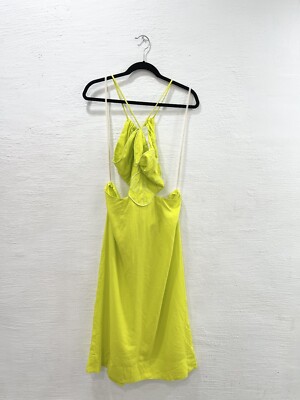 Farm Rio Mostera Embroidered Cutout Linen Blend Midi Dress Green Size L | eBay Farm Rio Mostera Embroidered Cutout Linen Blend Midi Dress Green Size L | eBay