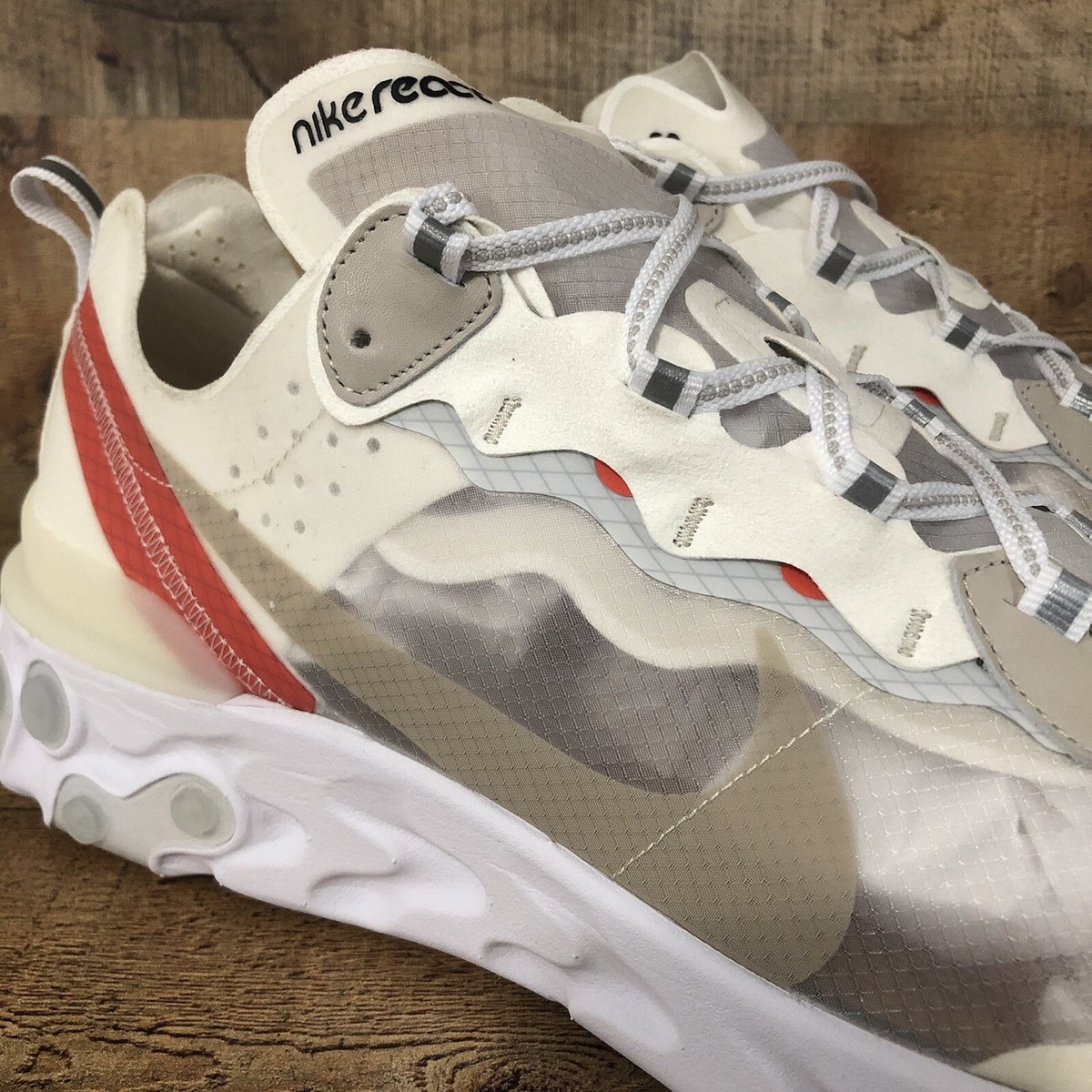 Nike React Element 87 Mens Size 15 Running Sneakers Light 