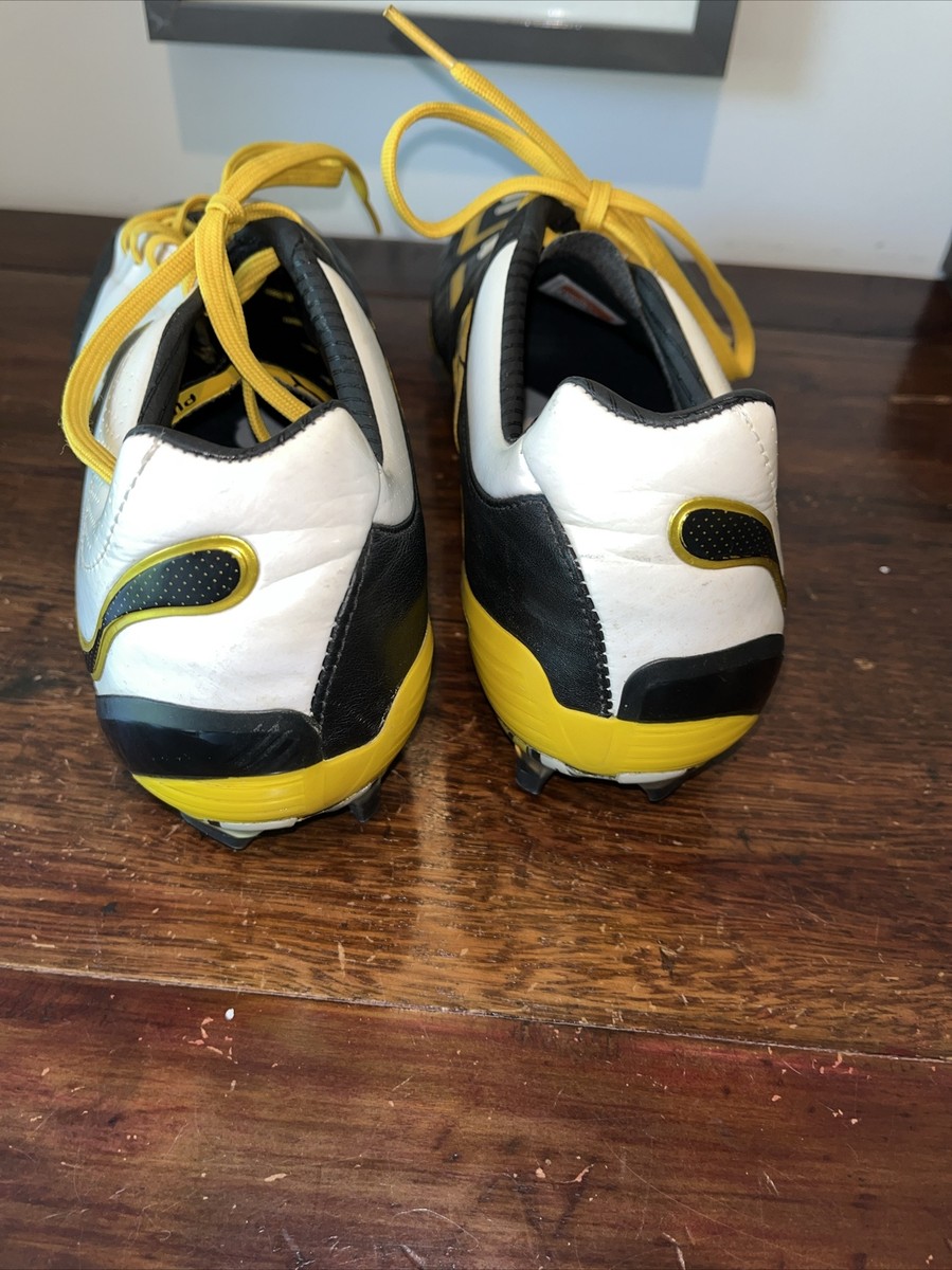 Rare Puma PWR-C 1.12 Men's Soccer Cleats Shoes Black Gold Rare Puma PWR-C 1.12 Men's Soccer Cleats Shoes Black Gold