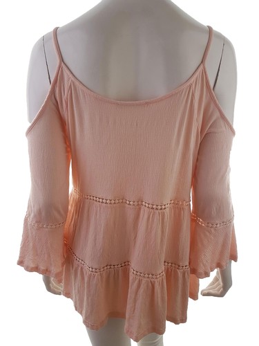 George Größe 38 Pastell Tunika-Bluse Viskose Kurzarm - Bild 3 von 5