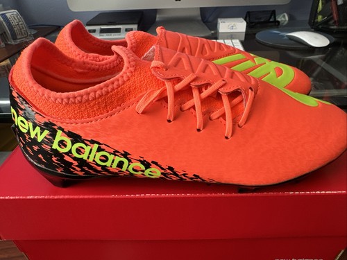 Botines de fútbol New Balance unisex Furon v7 Dispatch FG naranja/negro (SF3FDF7) - Imagen 17 de 18