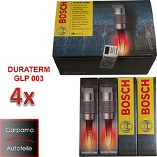 4x Bosch Glühkerze GLP003 0250202022 4 Zylinder Motoren Audi VW Skoda Volvo Opel