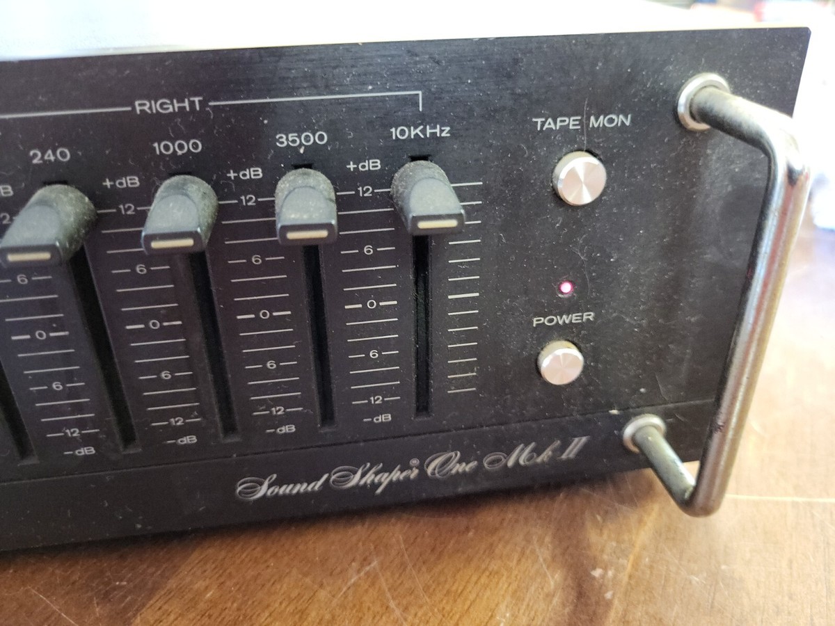 ADC STEREO FREQUENCY Equalizer Sound Shaper Two EUR 75,00 - FR
