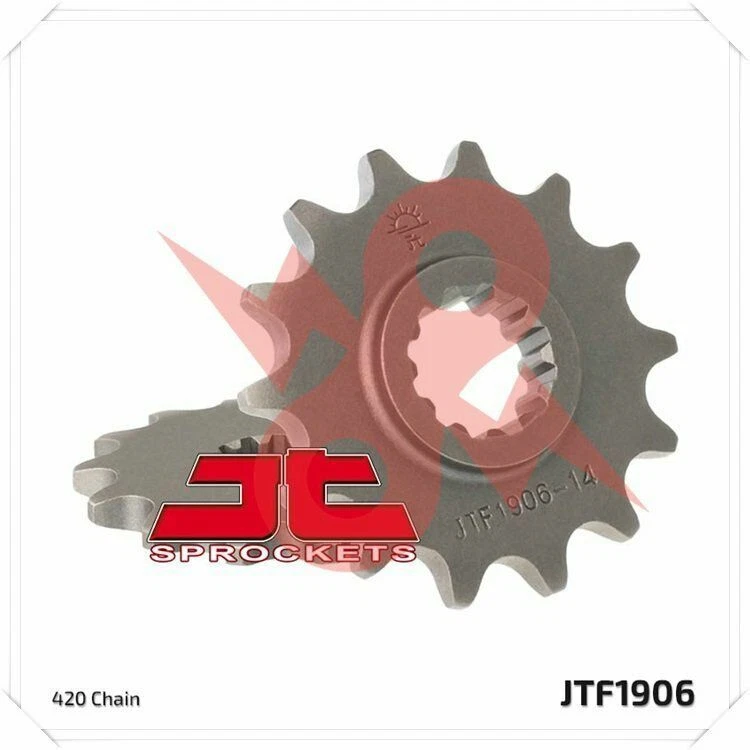 Kit de cadena y piñón de oro KTM 65 SX 04-11 JT/RK 420MXZ Foto 3 de 4