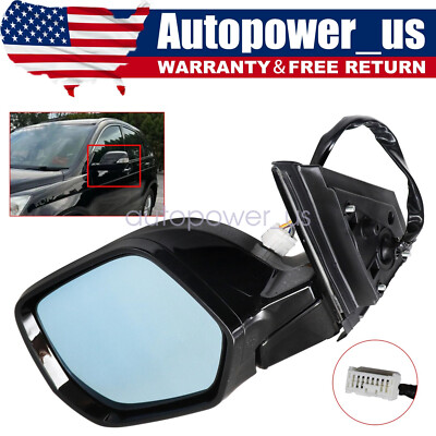 Fit Honda CRV 2007-11 Driver Side Automatic Folding Power Heated View Mirror