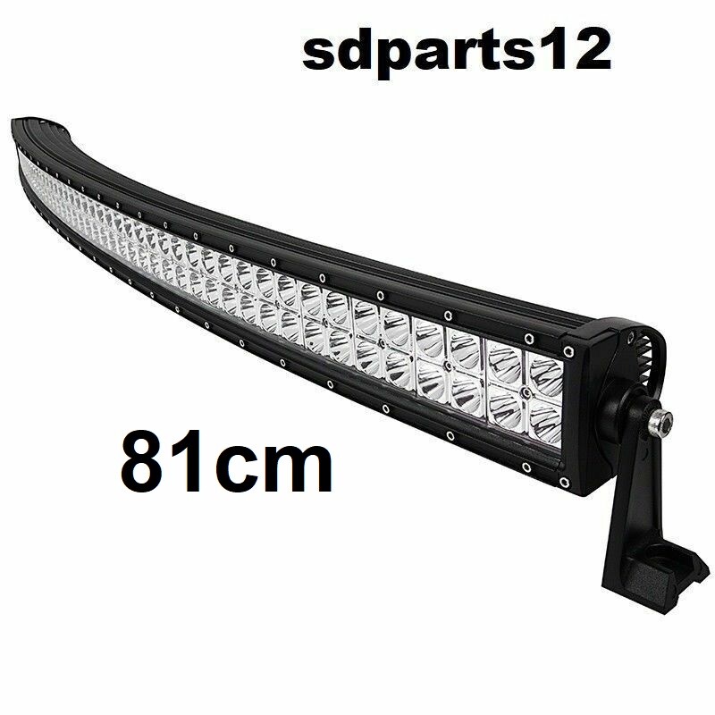 Barre lumineuse LED 81 cm pour éclairage de nuit sur piste de forêt VTT