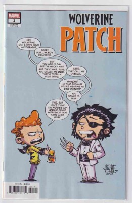 Wolverine Patch #1 (2022) Variant Skottie Young Cover