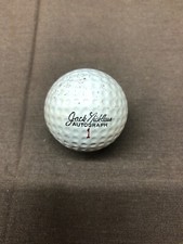 LOGO GOLF BALL-VINTAGE SIGNATURE JACK NICKLAUS AUTOGRAPH.MACGREGOR LIQUID CENTER