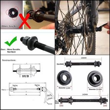 Quick Release Bicycle Hub Road Mountain Bike Front Rear