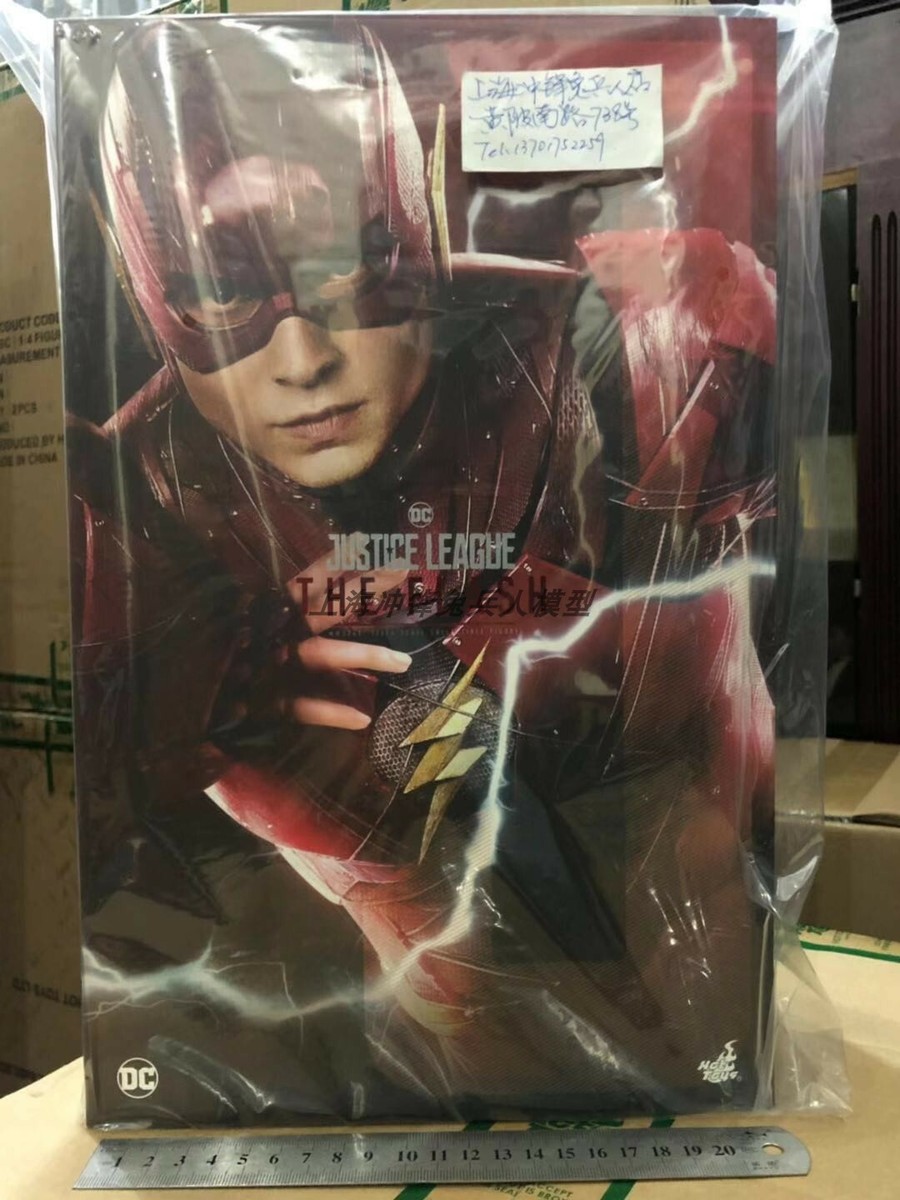 Figurine Hot Toys Justice League – The Flash 1/6 (MMS448), Loose, Neuf