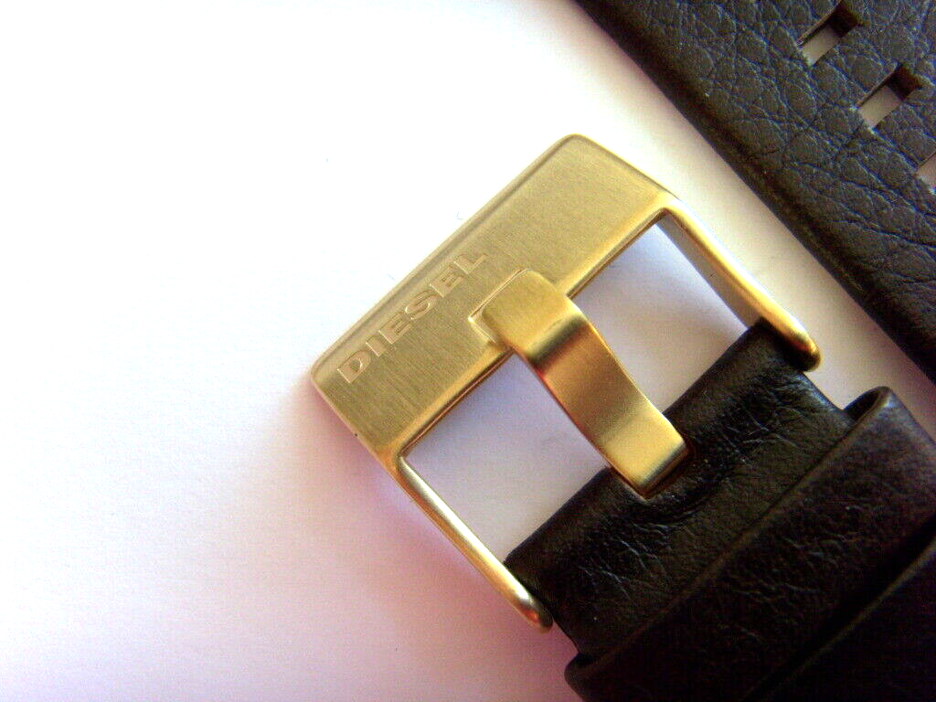 Genuine Original Diesel DZ 1537 Brown Leather Strap Band