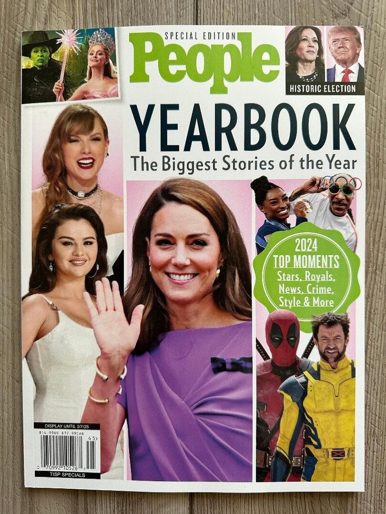 2024 PEOPLE YEARBOOK Magazine SPECIAL EDITION Donald Trump WICKED Taylor Swift