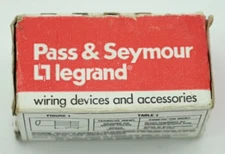 Pass & Seymour 5266-X Straight Blade Plug 15A 125V 2P 3W NEMA 5-15P