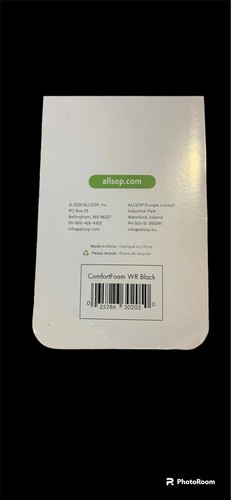 WB Allsop 30205 Memory Foam Wrist Rest Ergonomic Stress Relief (Black) - Picture 5 of 5