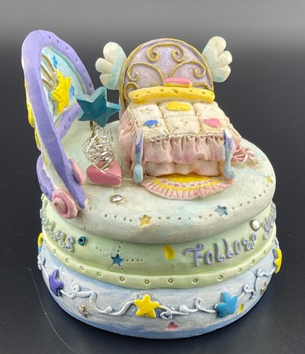 VTG. Russ Berrie & Co Mrs Teacup 's "Your Favorite Fairy Godmother" 1996 - Picture 5 of 9