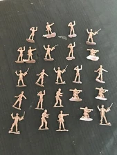 Plastic Greenbrier International Toy Soldiers 2" Military Army Men 24 Items