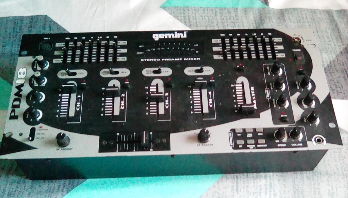 Gemini Stereo Preamp Mixer PDM18 | eBay