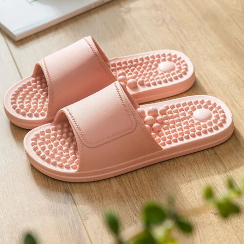 Acupuncture Massage Slippers Reflexology Sandals Acupressure Therapy Foot Shoes - Picture 32 of 34