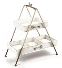 New Tripar International 2-Tier Wooden Shelves