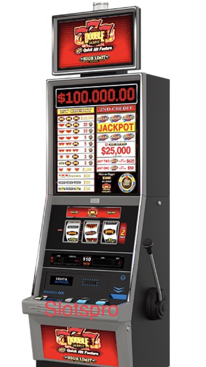 SG Light and Wonder Triple Blazing 7 Double Jackpot Limit Edition