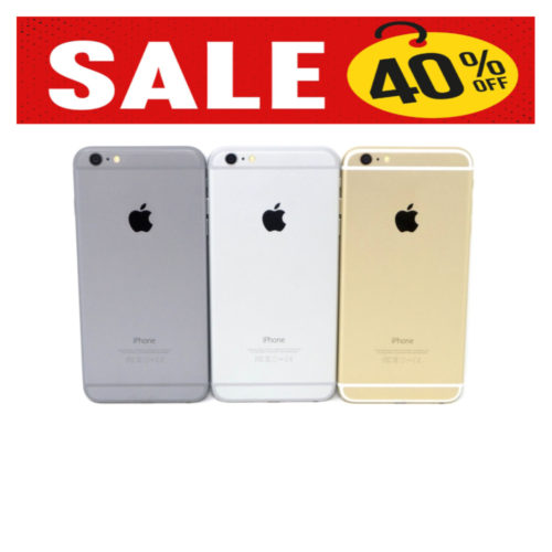Apple iPhone 6 Plus 16/64GB Unlocked Verizon Tracfone ATT GSM/CDMA -Silver/Gray - Afbeelding 1 van 9